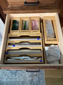 The entire house was this clean, stocked and organized.