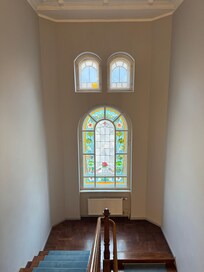 The interiors of the windows are beautiful!