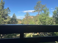 View from the back deck