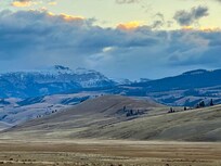 Sleeping Indian mountain, and the morning beauty