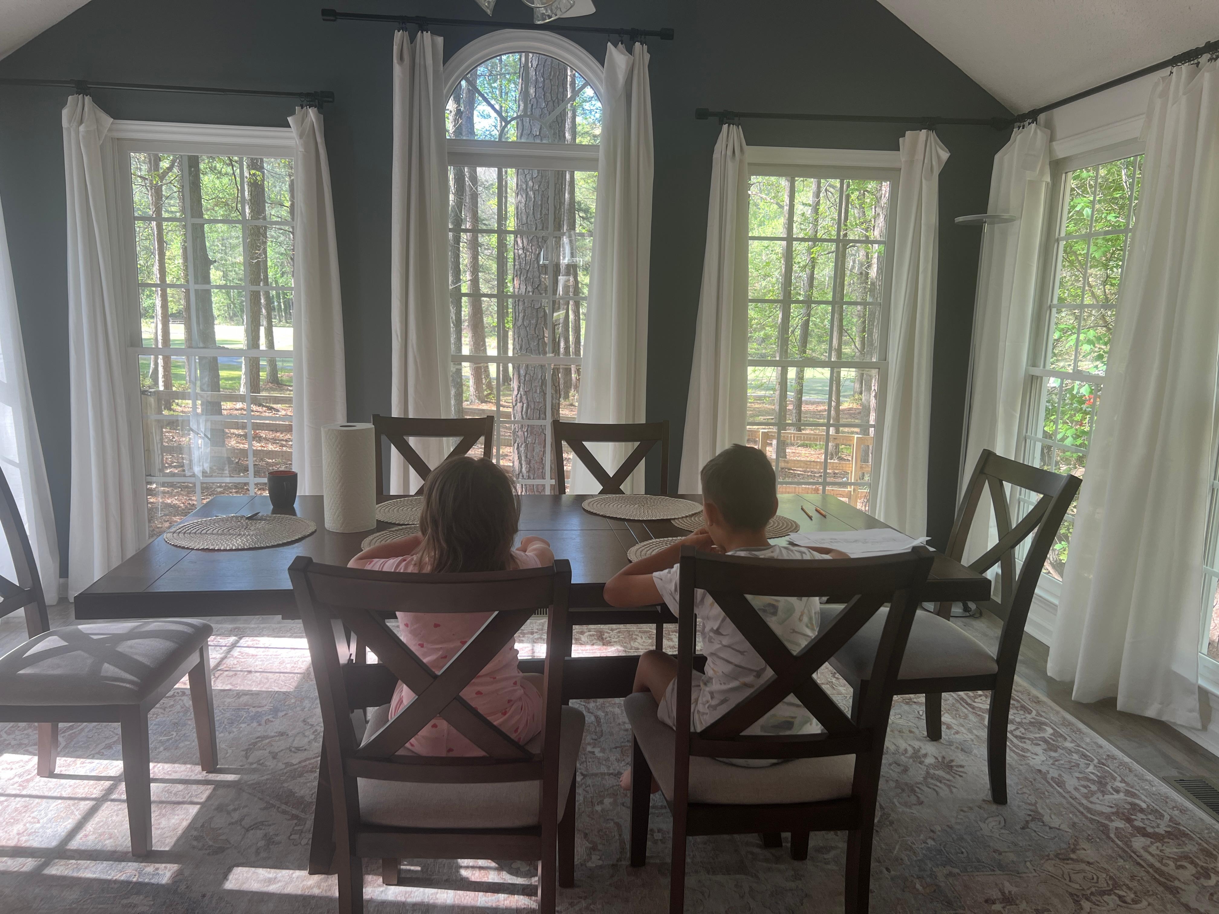 The breakfast with the view was mesmerizing 