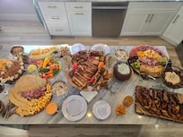 Charcuterie we set up during our visit