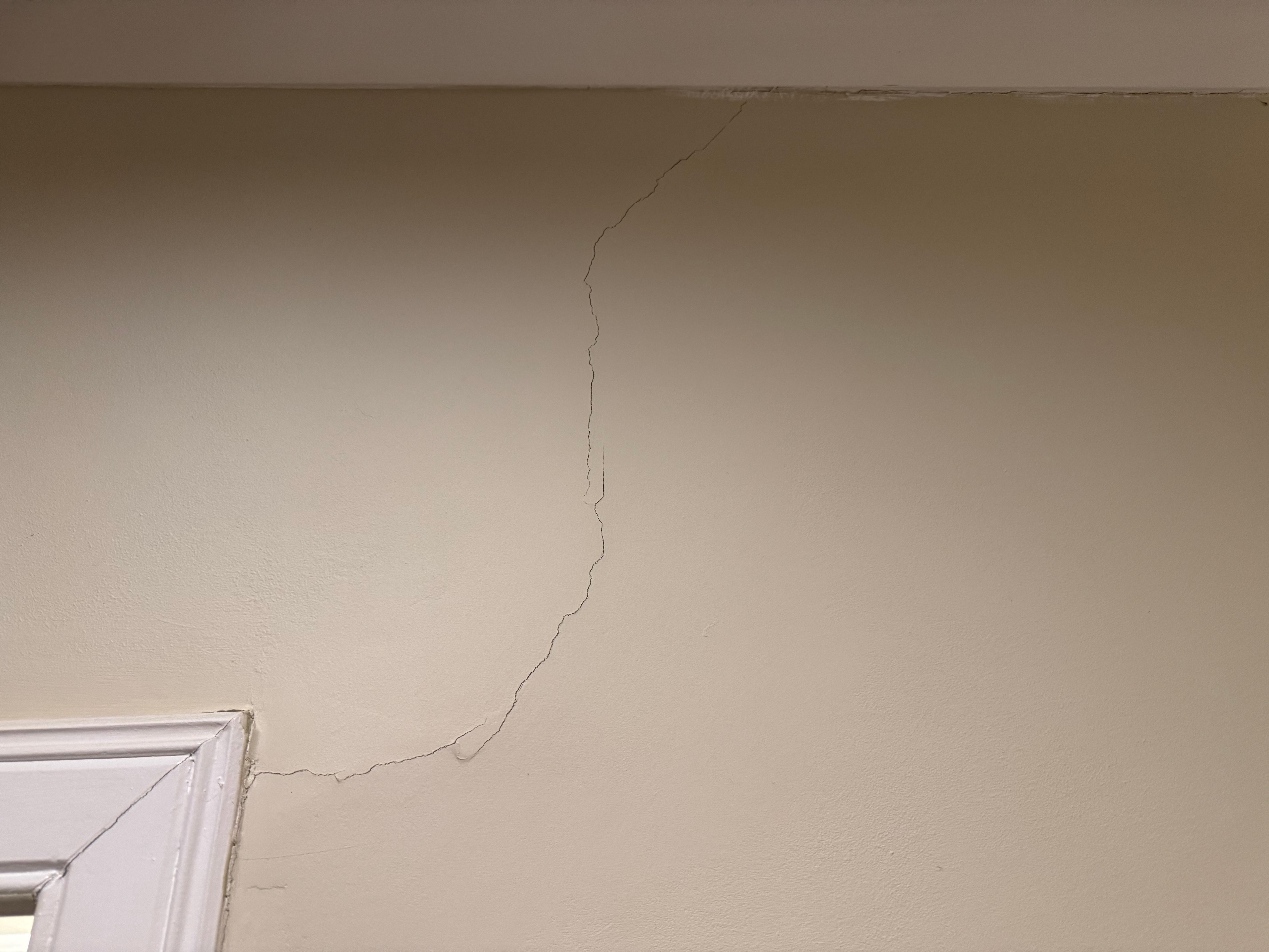 Cracks on the walls