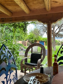 View from patio