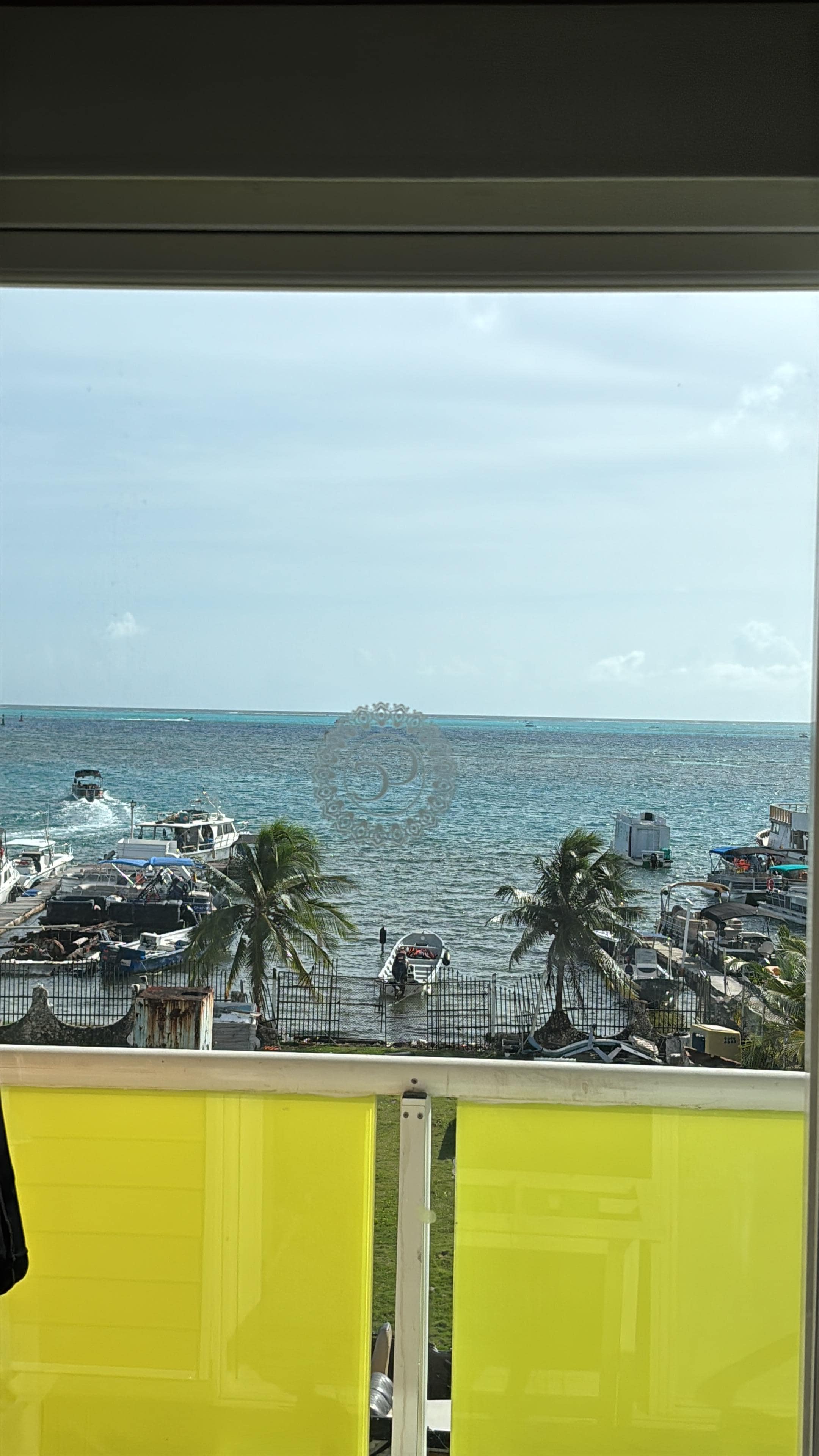 Vista da varanda do quarto