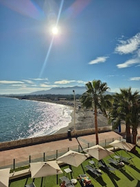 View from our balcony