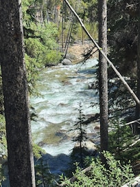 Trail heads less than a half mile away.