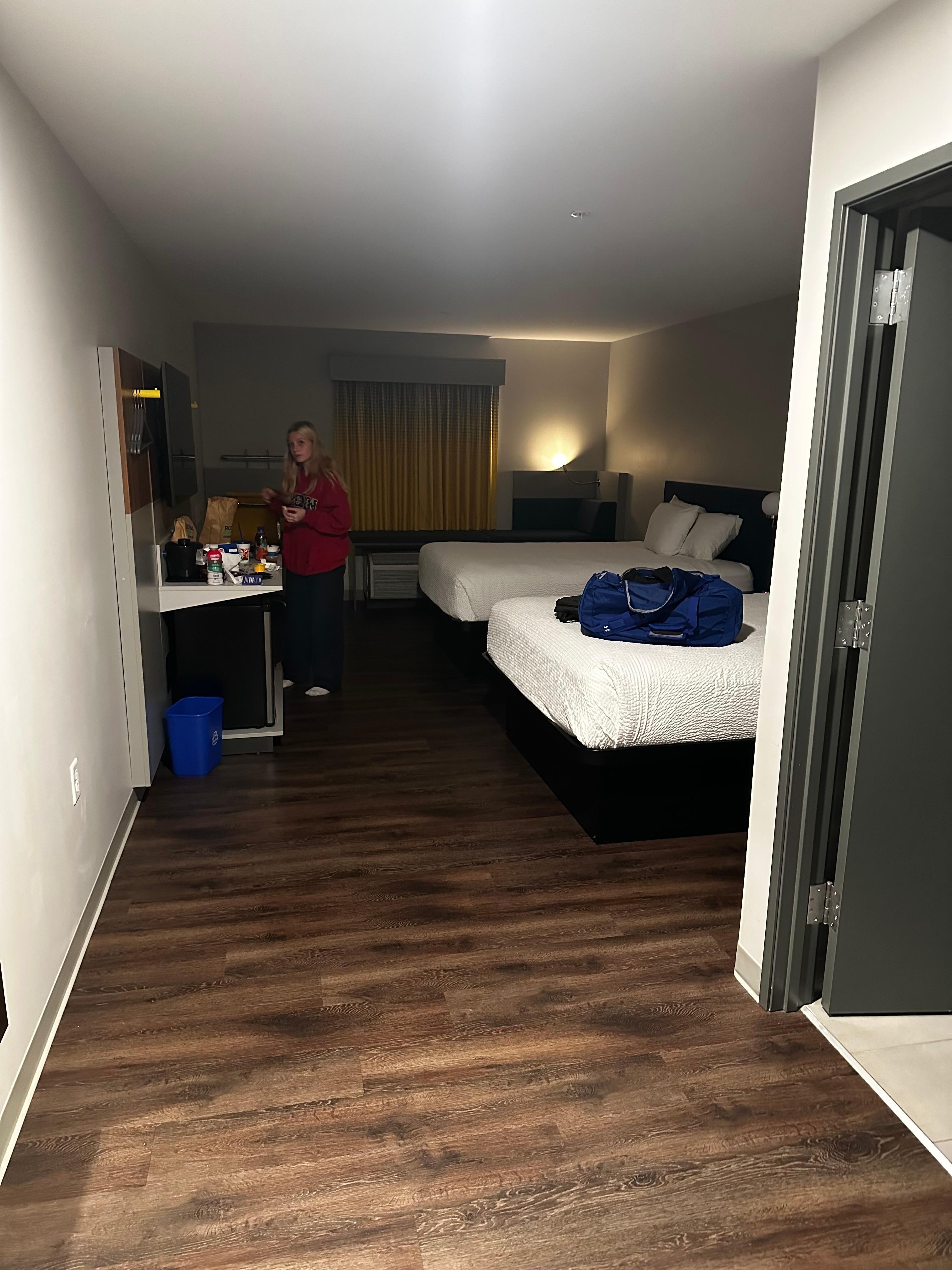 Kinda felt like it was a storage facility converted into a hotel.  