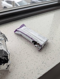 Our food that was eaten by the mouse