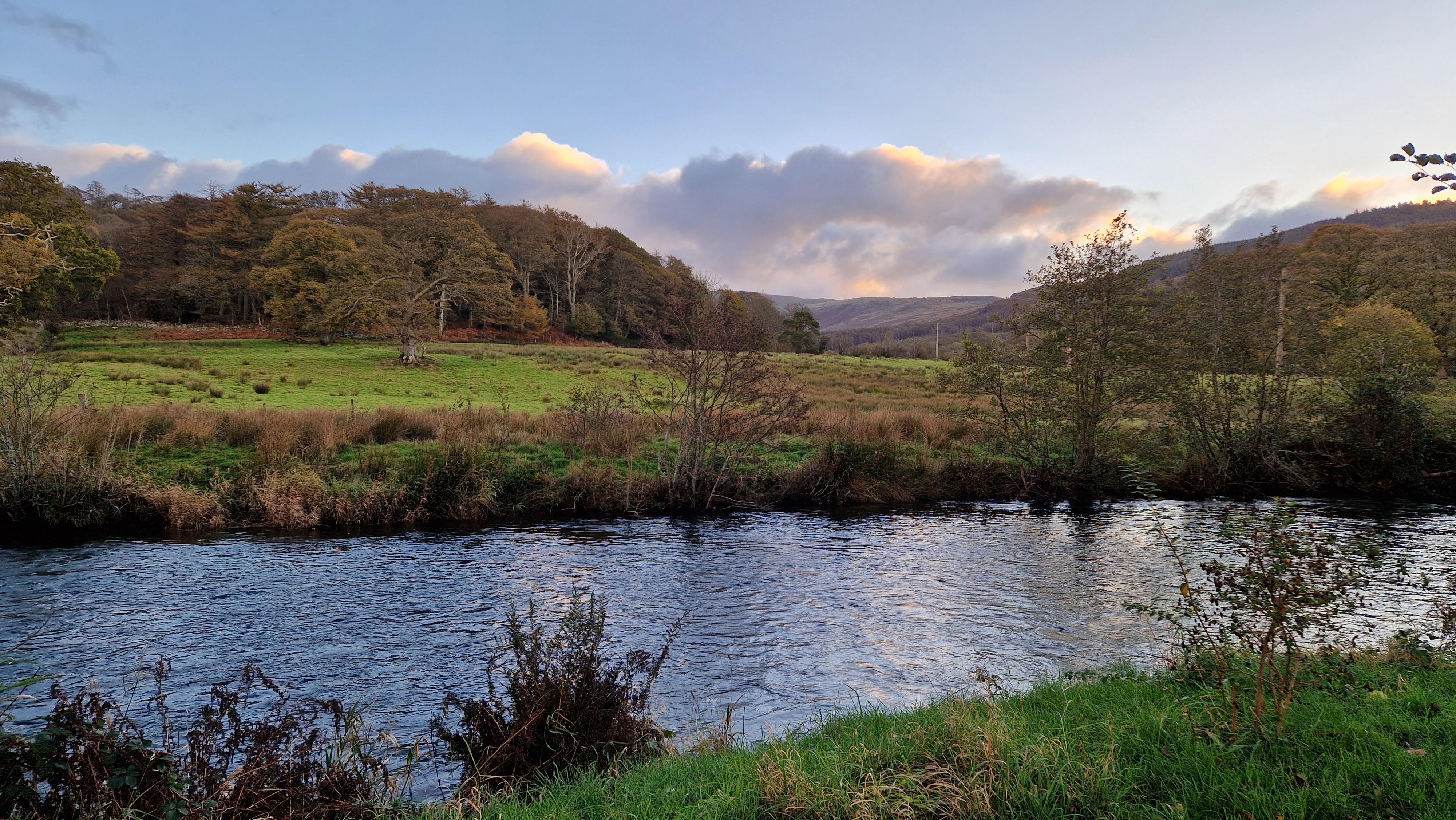 River walk from Inn is lovely