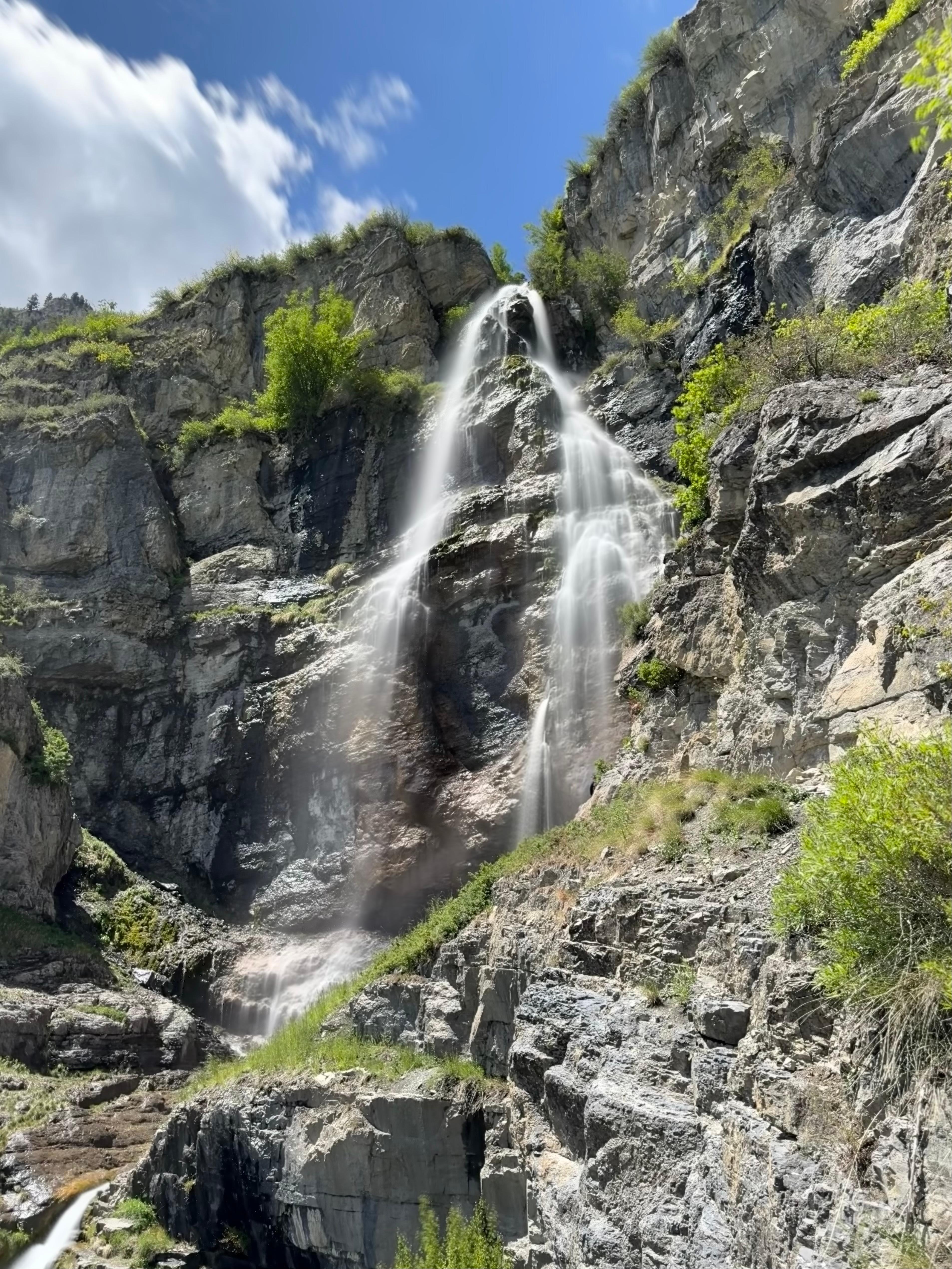 A 1.5 mile hike to the waterfalls right from Sundance property. Beautiful!
