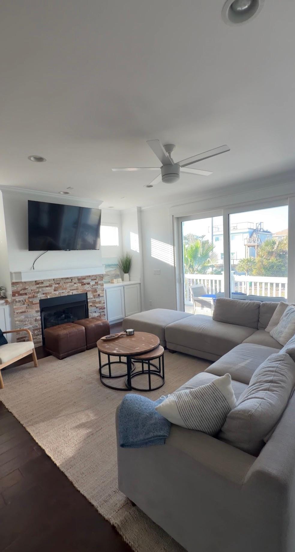 We enjoyed the living room