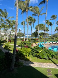 Part of the beautiful view from the balcony.