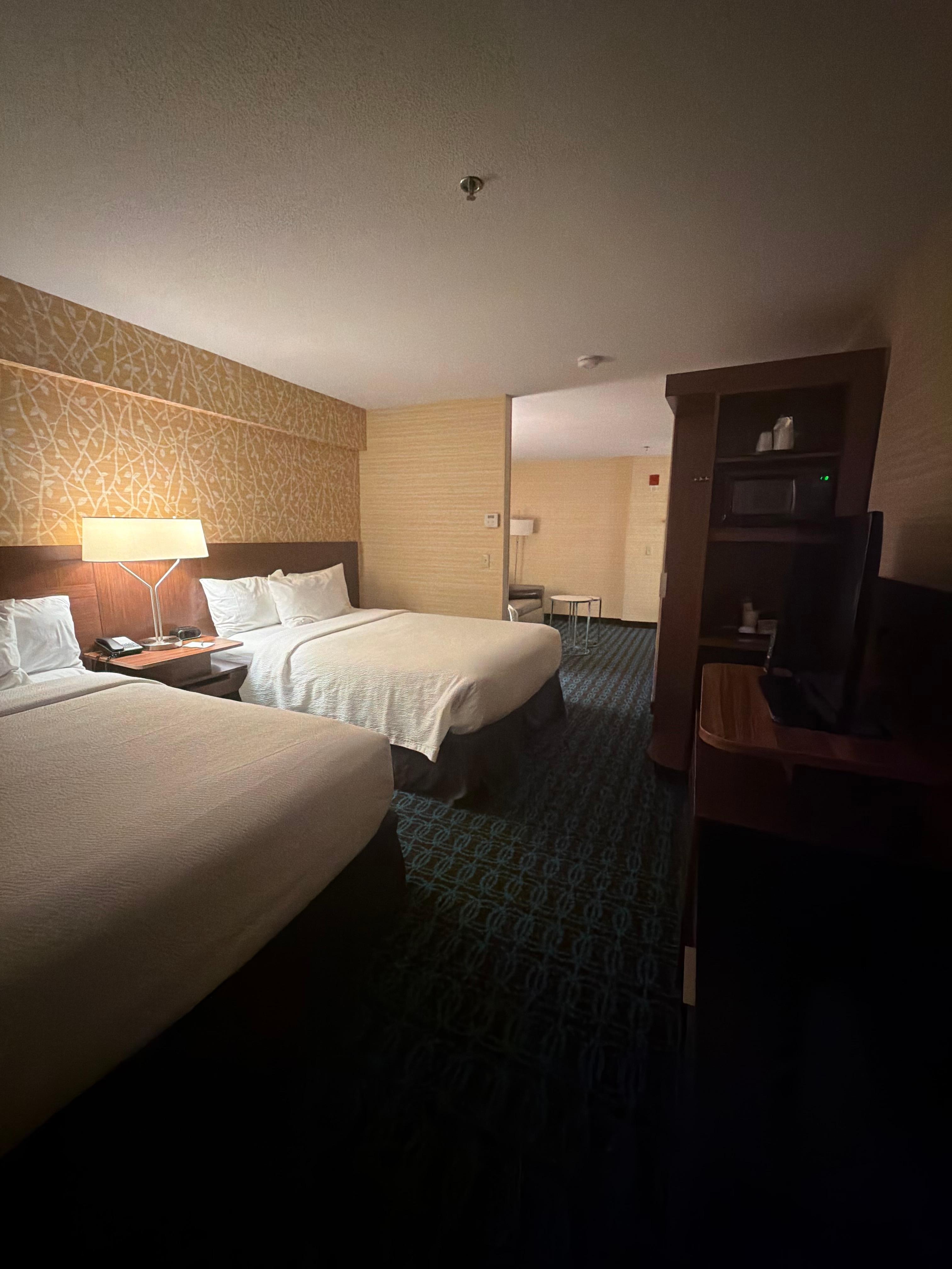 Very spacious 2 bed suite