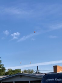 Caught some balloons in the air on our last day!