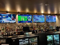 Full view of the bar area