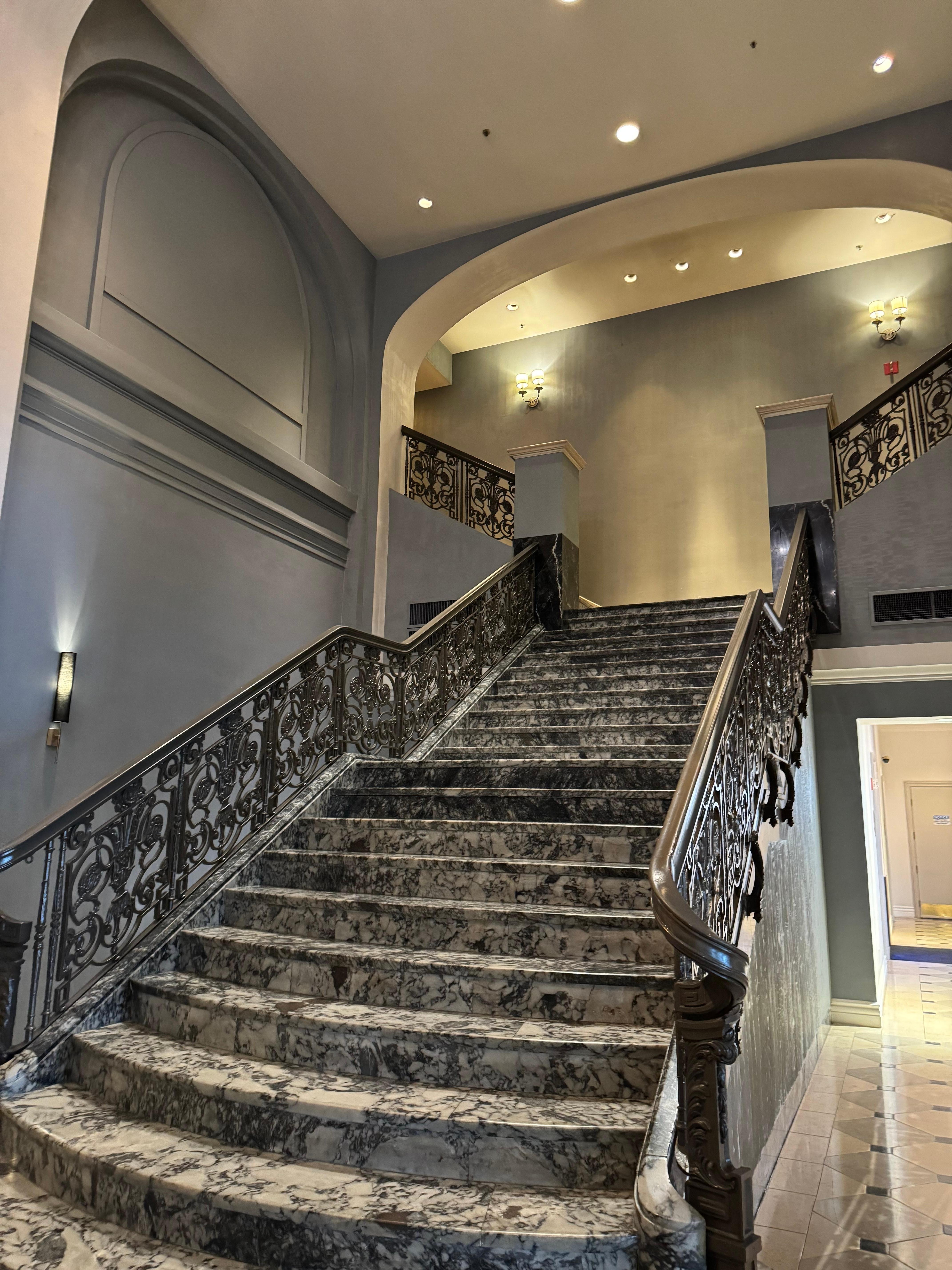 Beautiful staircase. 