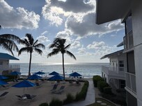 Morning view from our balcony.