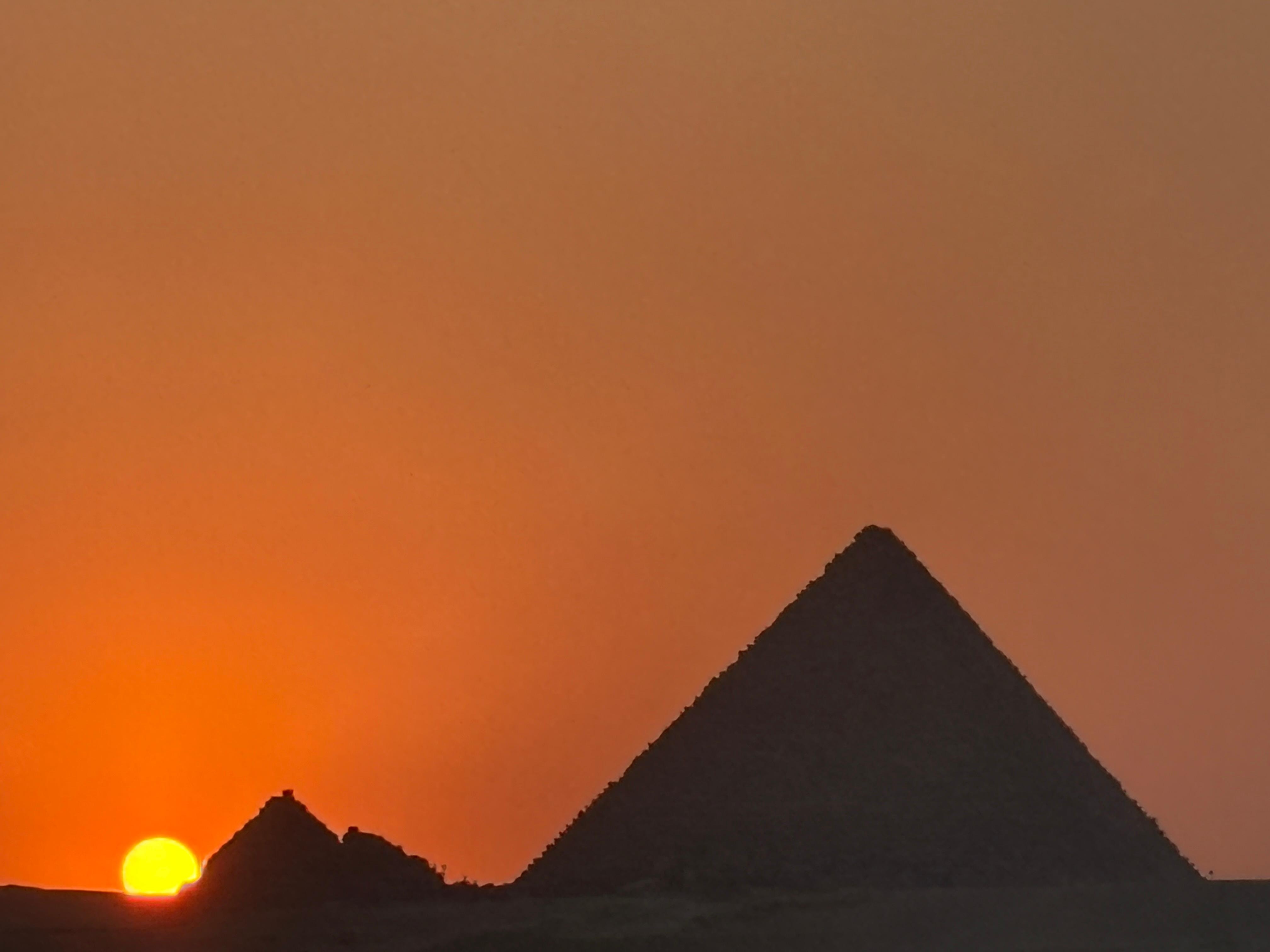 ホテルのテラスからの景色