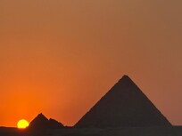 ホテルのテラスからの景色