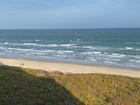 View from our balcony on the 7th floor.