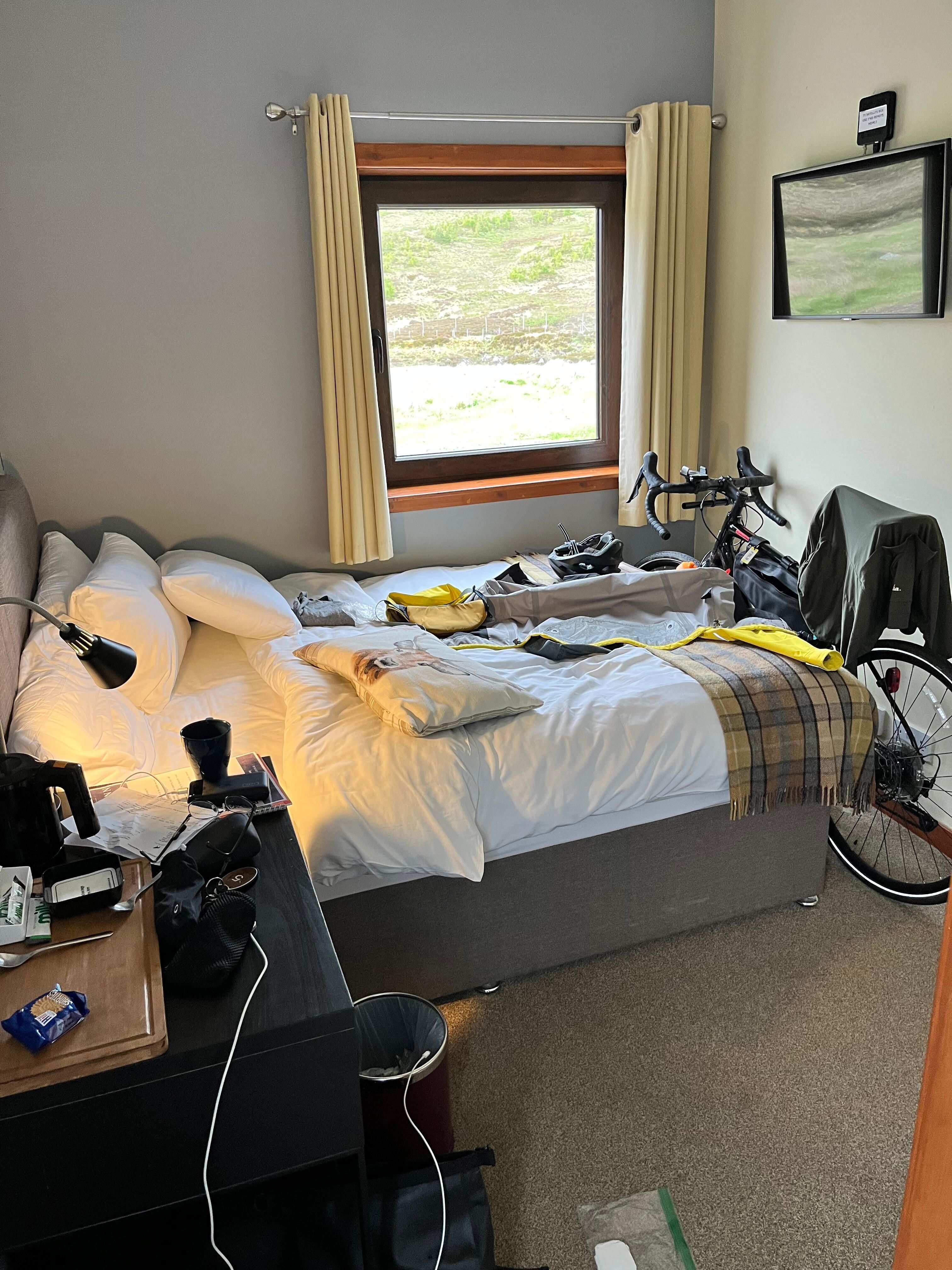 Room small but OK