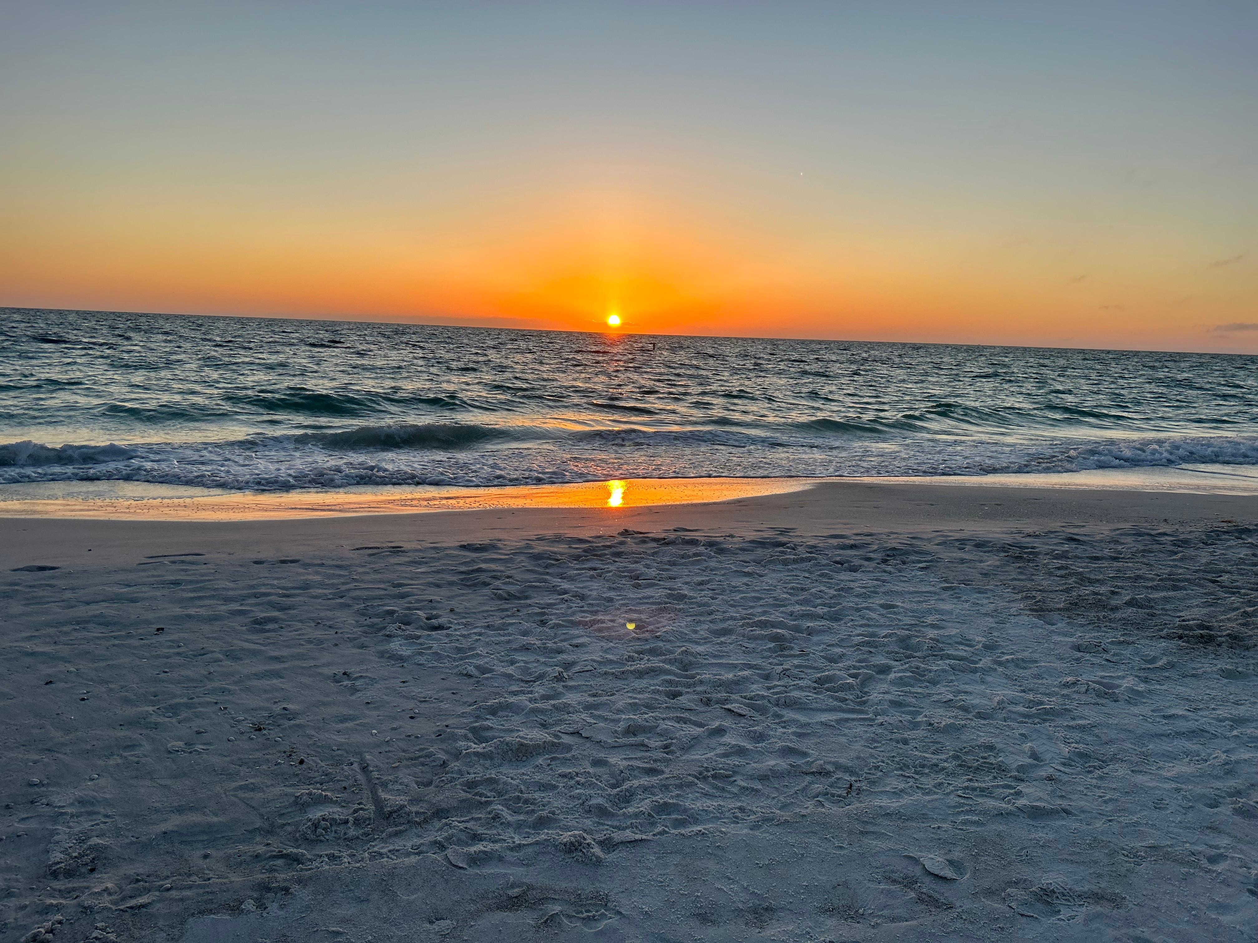 Sunsets were gorgeous