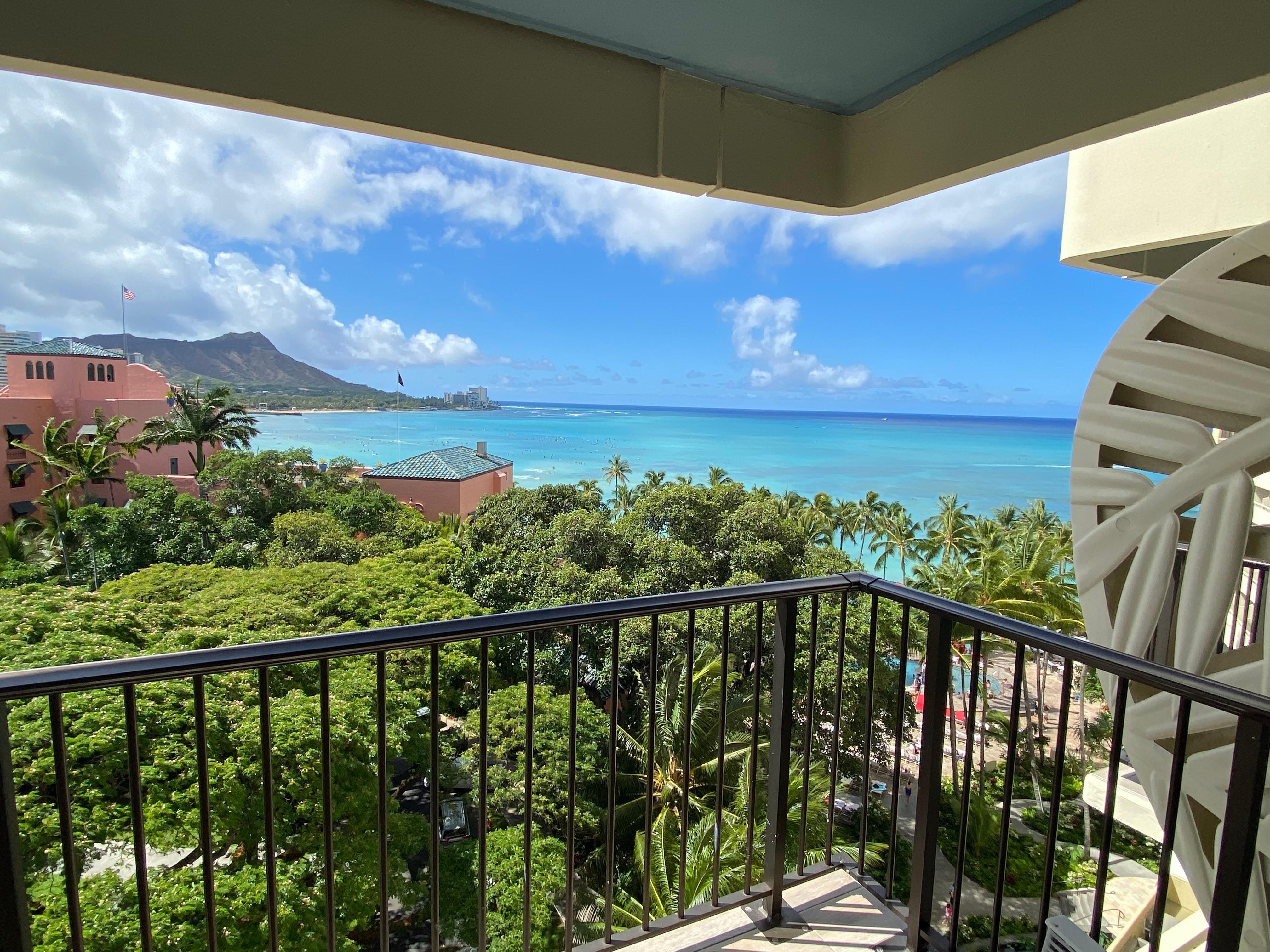 Our ocean-view room