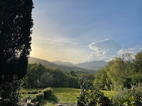 Ausblick von der Terrasse