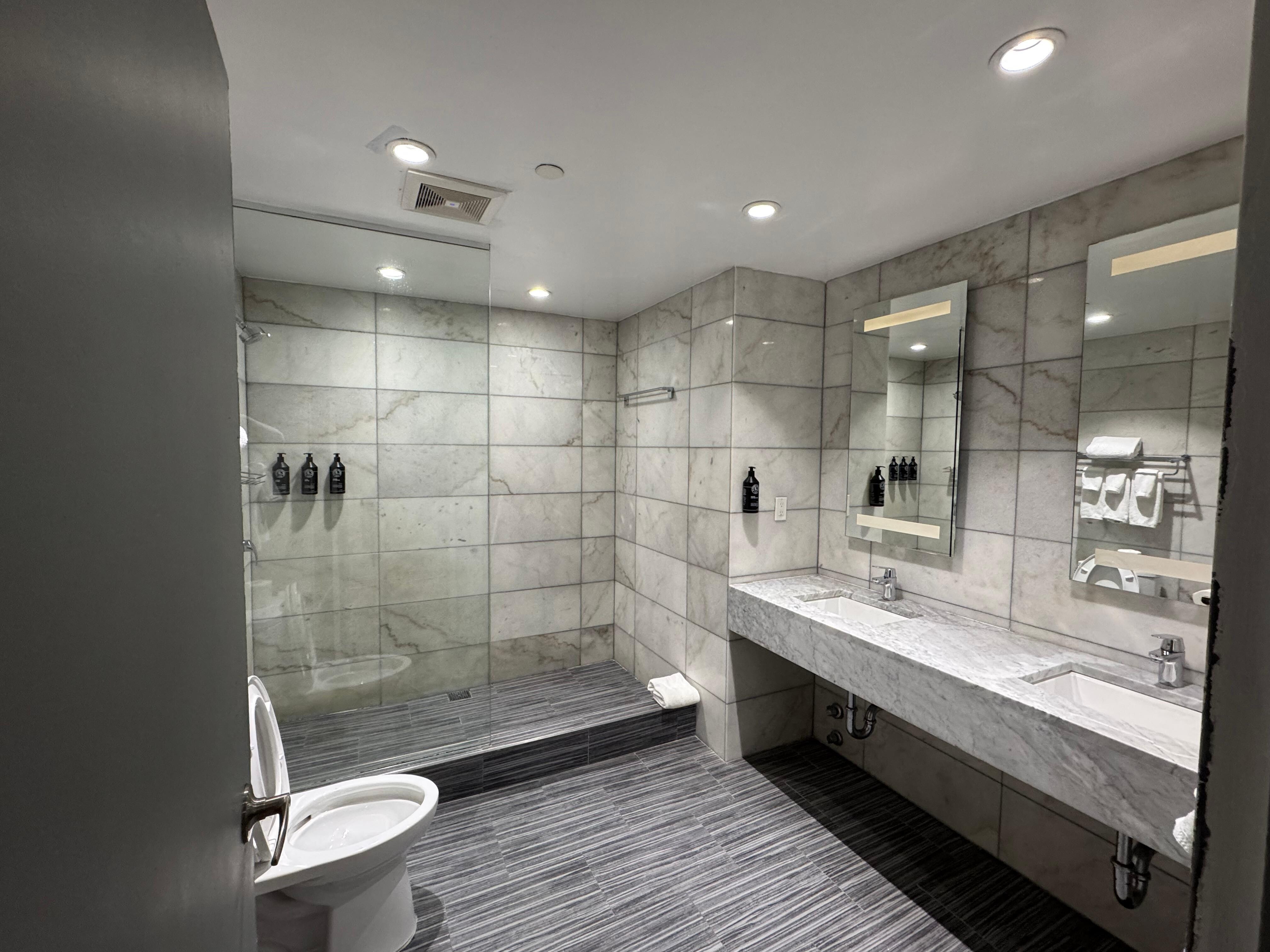 Big bathroom