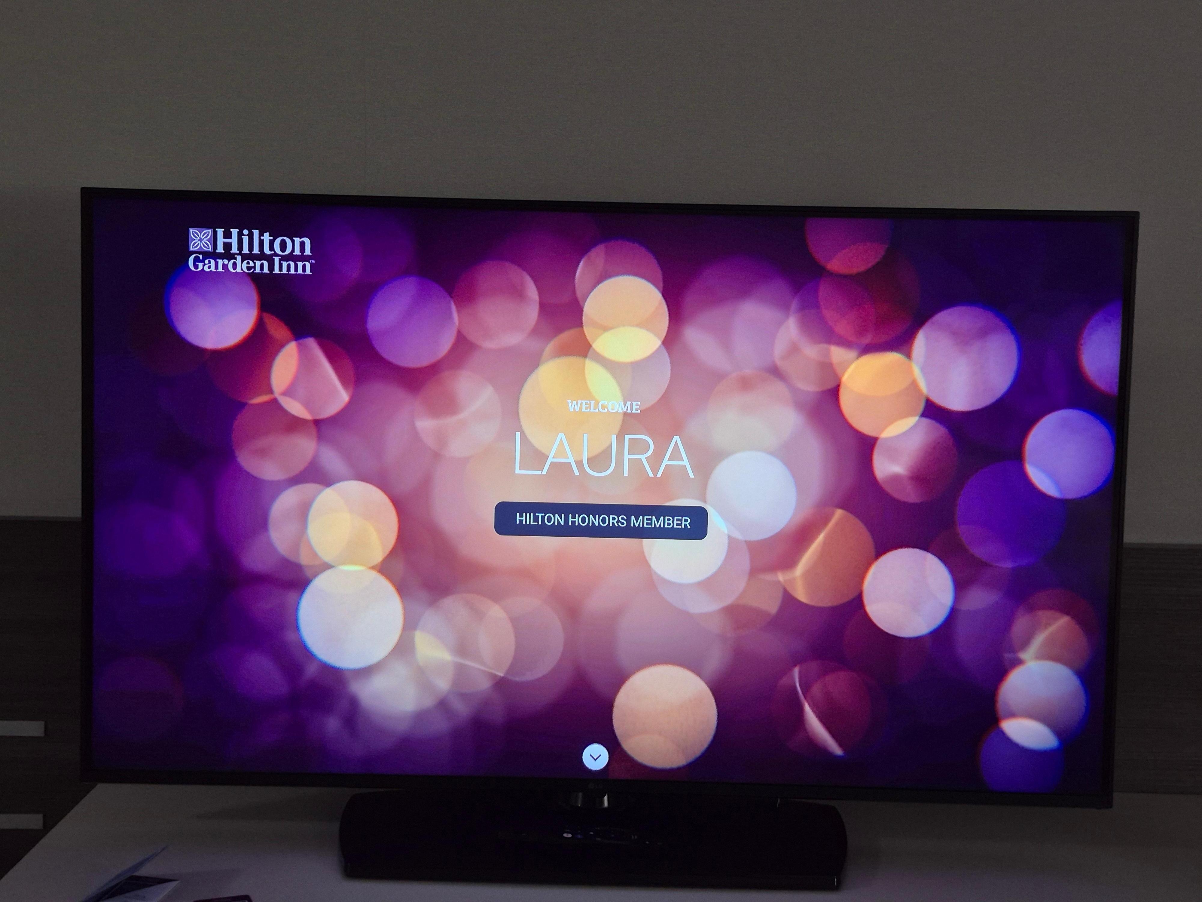 Such a detailed and intimate welcome.