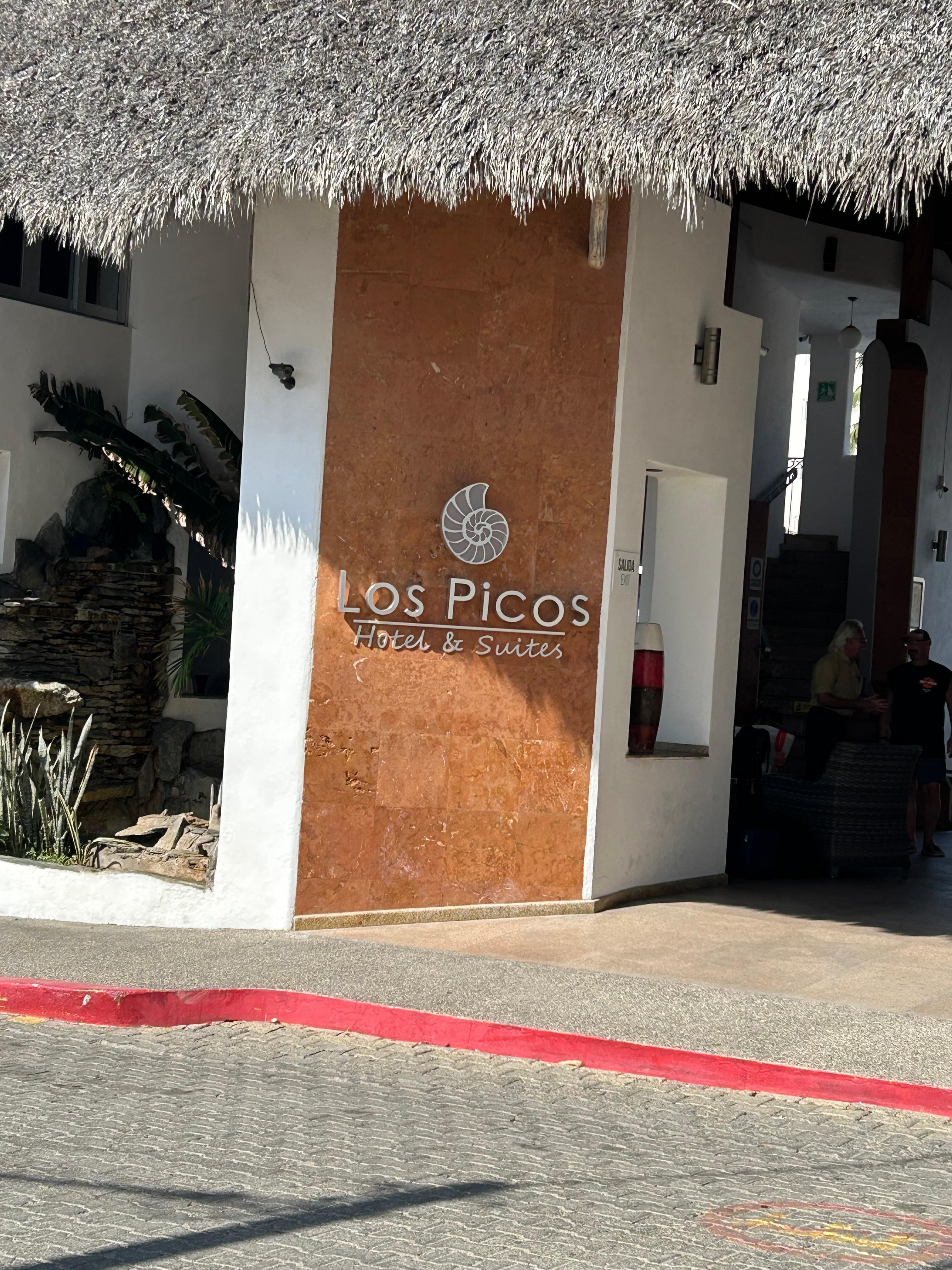 Entrance to reception 