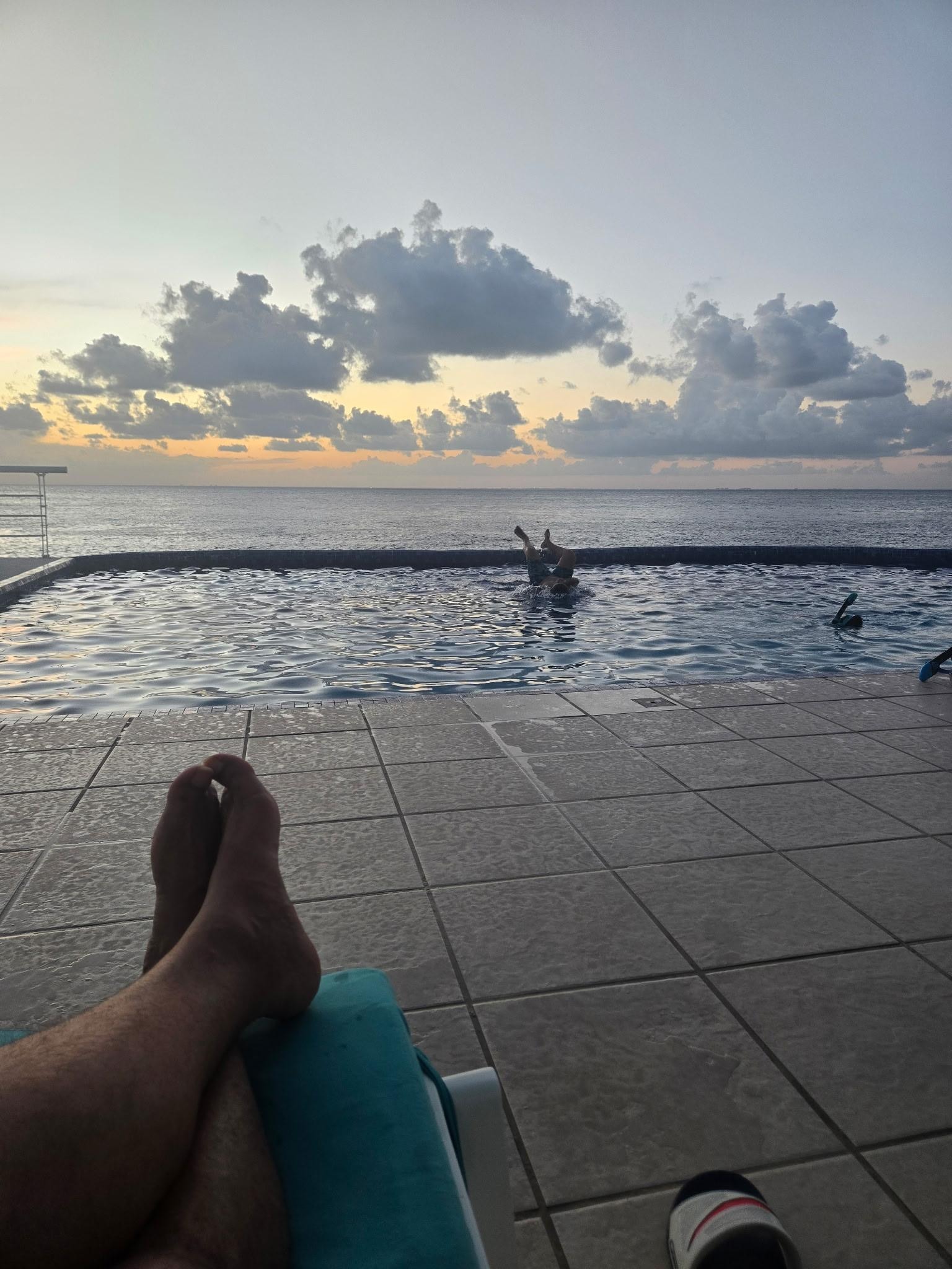 Amazing sunsets, enjoyable days and evenings by the pool. 