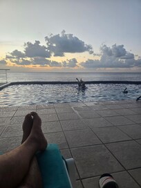 Amazing sunsets, enjoyable days and evenings by the pool.