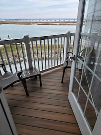 Balcony.