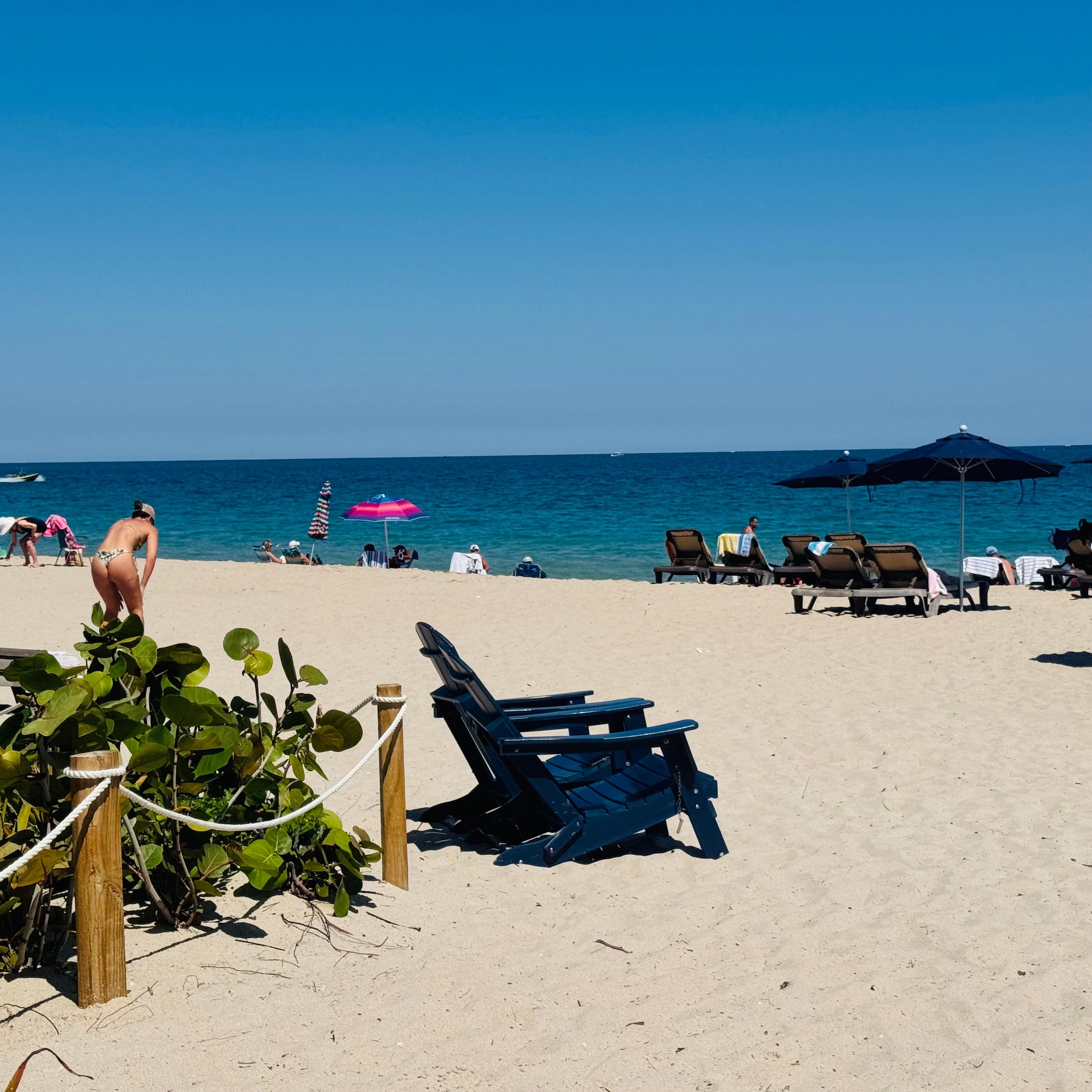 Hotel is situated on the sand beachfront