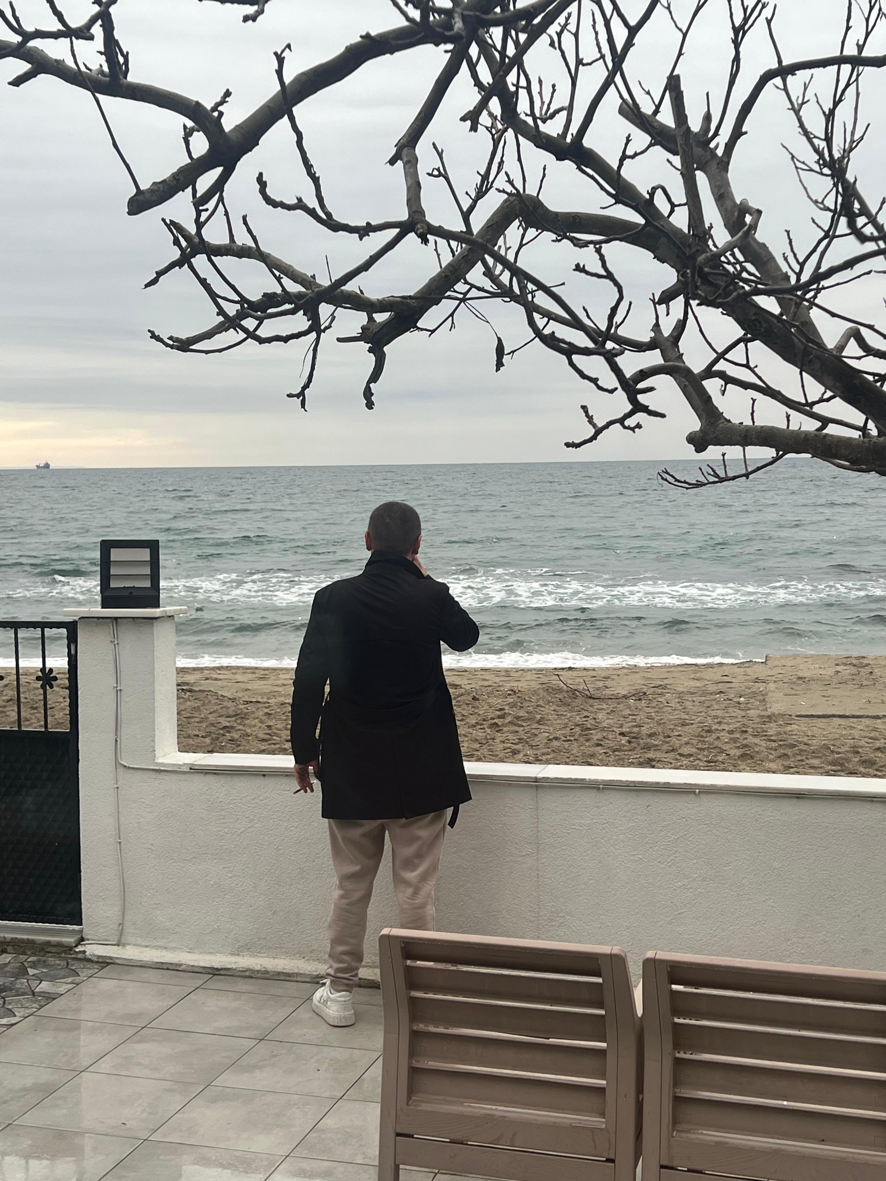 Kesintisiz deniz manzarası… 