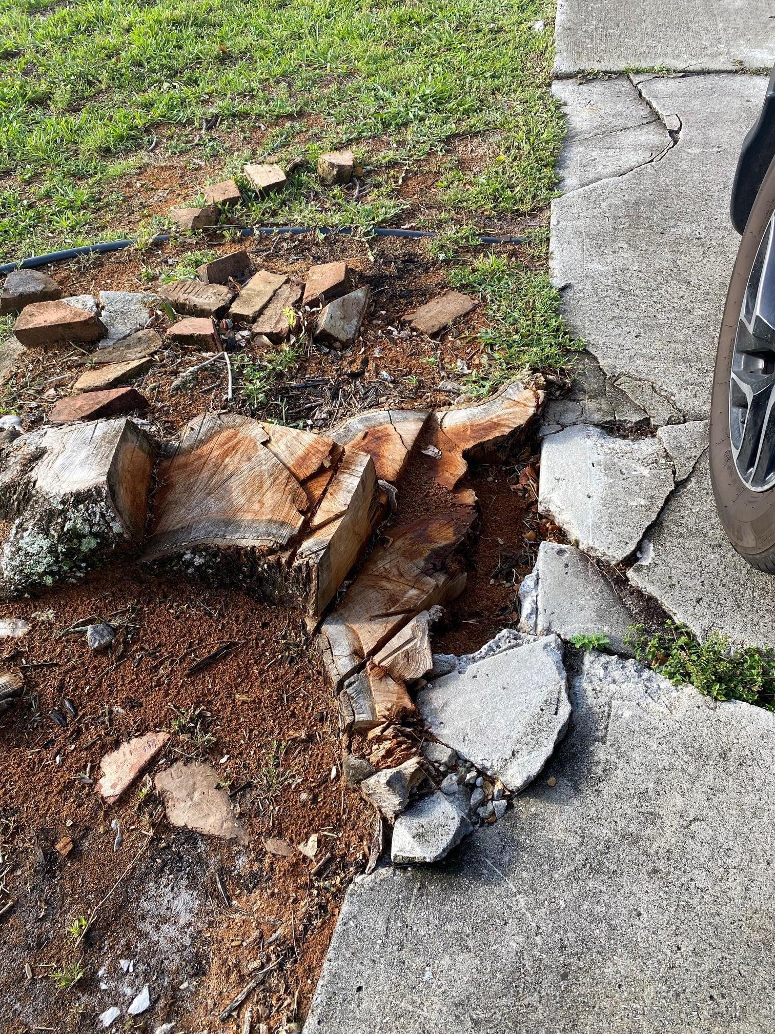 front driveway