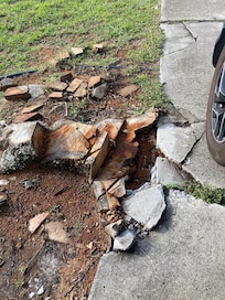 front driveway