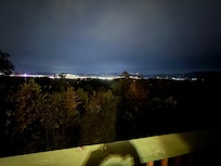 View from cabin porch. Photos just don’t do it justice.