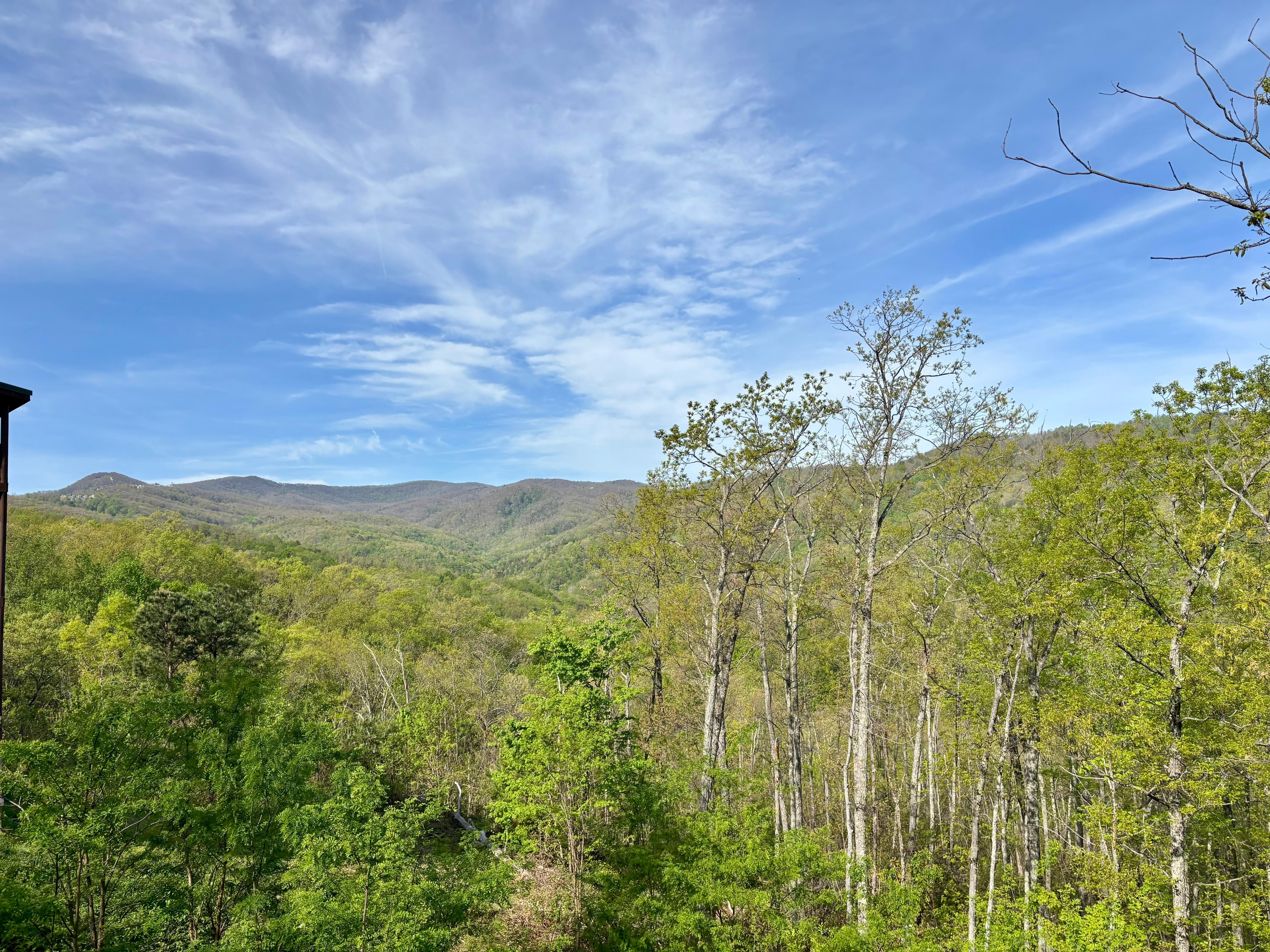 View off the top balcony 