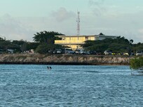 A view of the apts from the beach