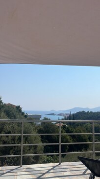 Die Aussicht von der Terrasse