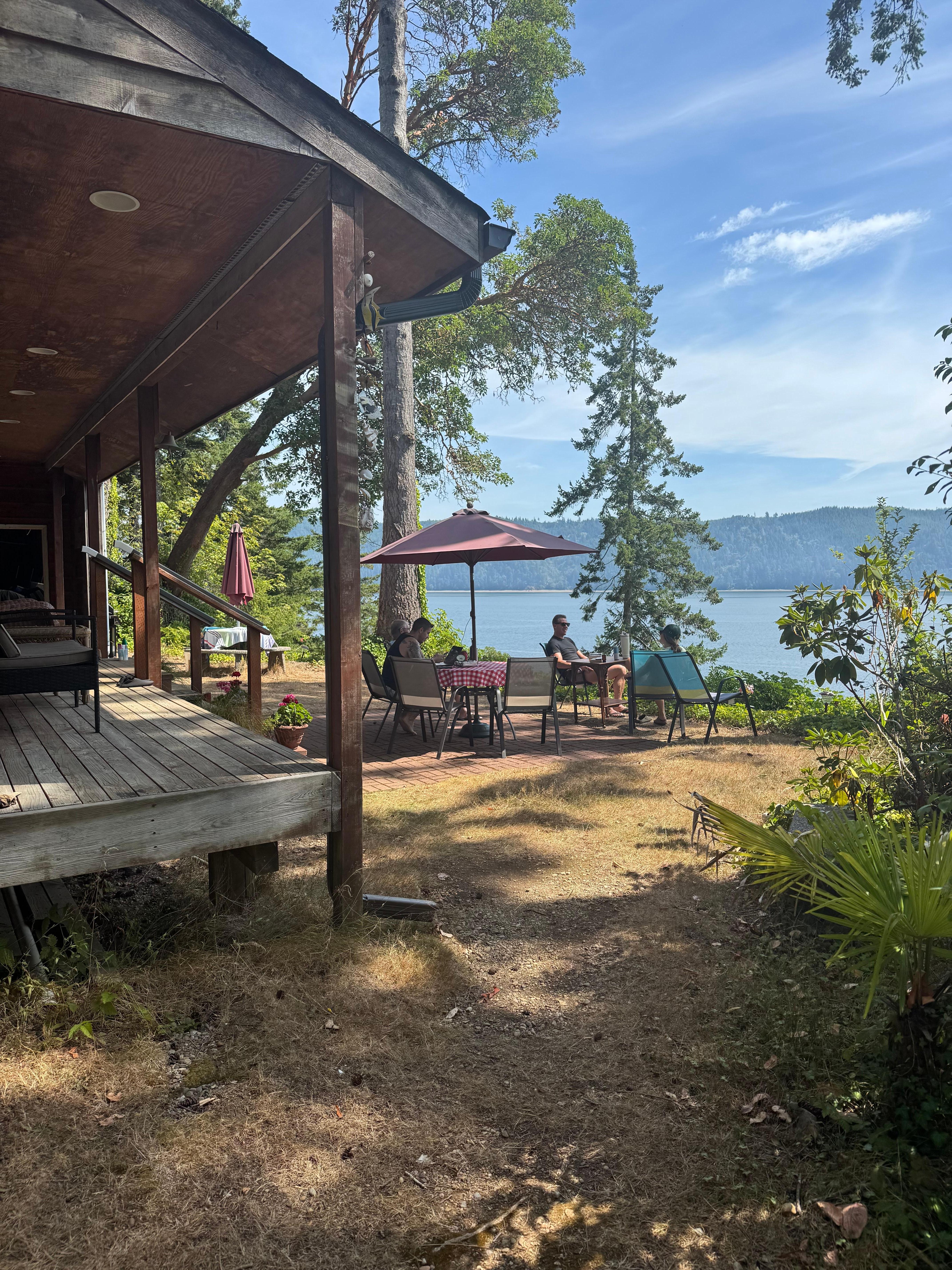 Relaxing with this incredible view