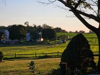 Lovely farm behind the Inn.