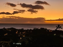 Sunset from the balcony
