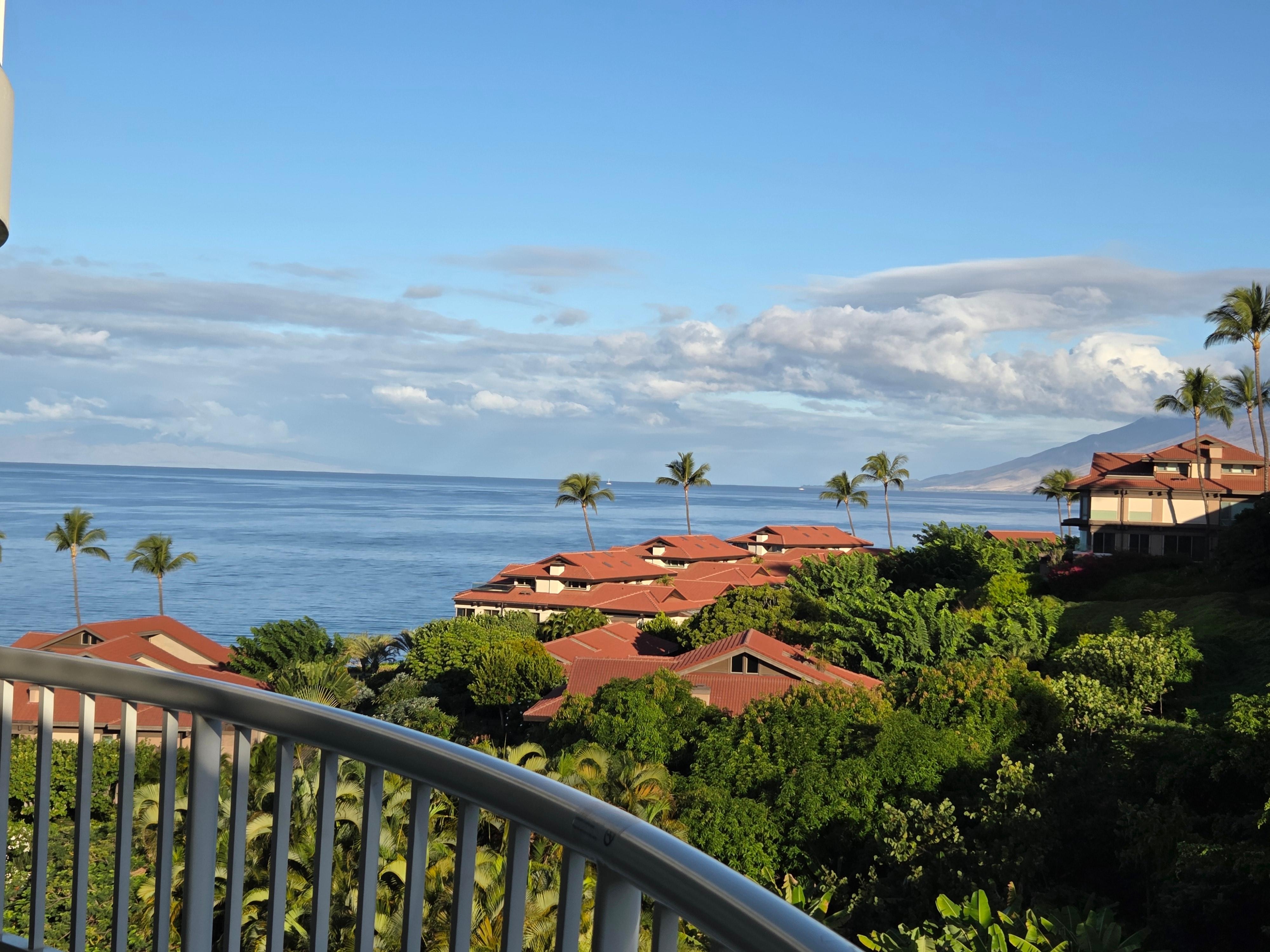 Balcony of partial ocean view 1 Bdrm suite