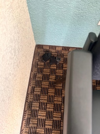 found an old socks in the corner
