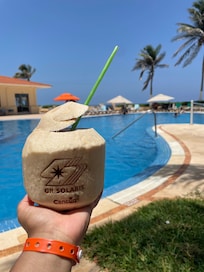 coconuts cost extra, you pay at check out