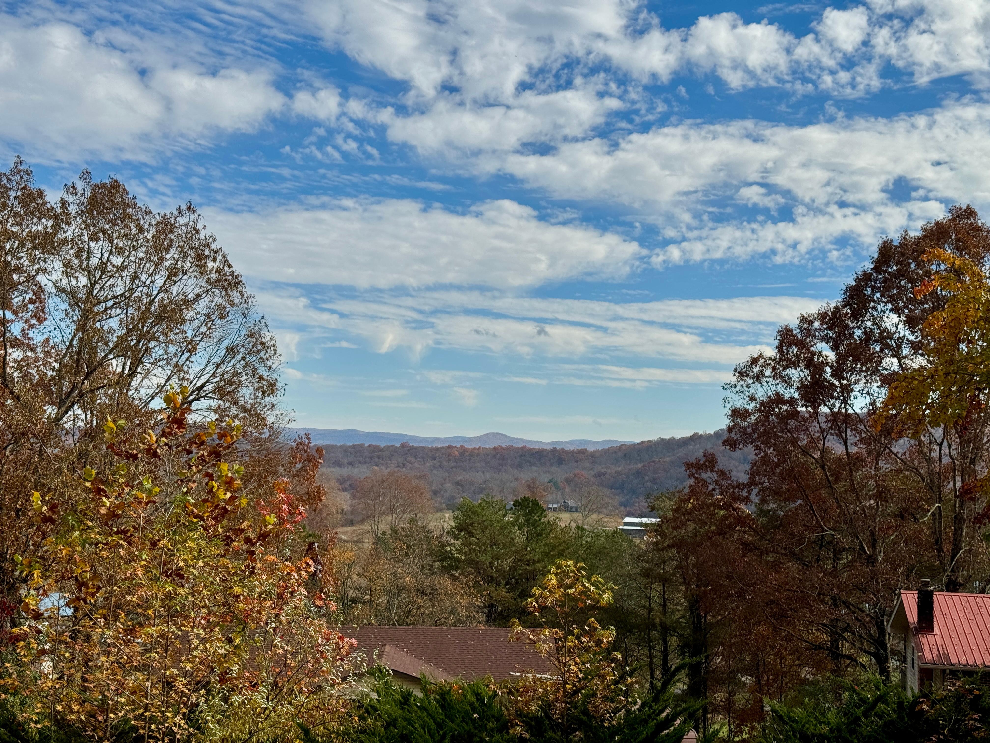 From the front porch!